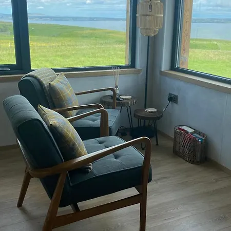 Unique Luxurious Cabin On Sea View Working Croft Garrabost Экстерьер фото